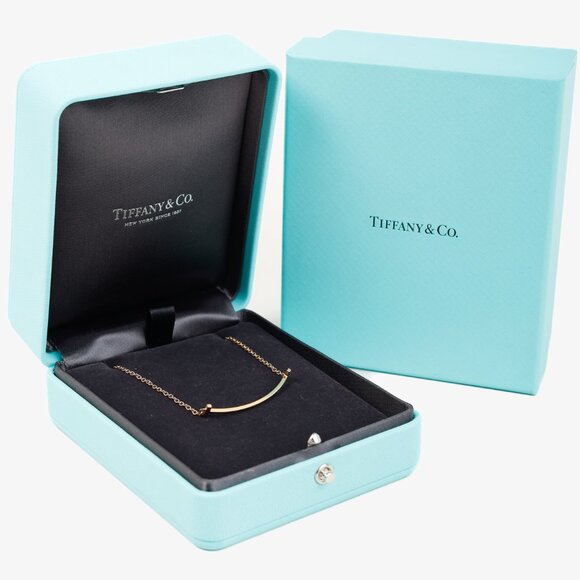 Tiffany & Co. Tiffany T Smile 18k Rose Gold Bracelet - Picture 7 of 7